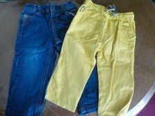 Lot de 1 JEAN'S TAPE à L'OEIL et 1 PANTALON DPAM - taille 18 mois -