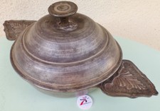 BONBONNIÈRE ÉTAIN Boite Vide-Poche Coupe à Couvercle