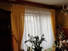 RIDEAUX VOILAGE BLANC GRANDE FENETRE