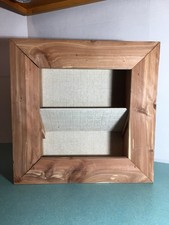 NEW PENNINGTON CEDAR VERTICAL WALL MOUNT GARDENING FRAME  17 1/2" X 17 1/2" X 5”