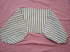  ancienne housse traversin   toile  à matelas longueur 114 cm