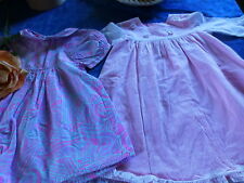 lot=====12-18mois neuves 2robes fillette ou poupée 60cm