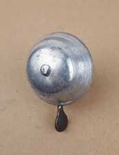 Sonnette vintage AD HOC duraluminium 1930s vélo ancien vintage old bicycle bell
