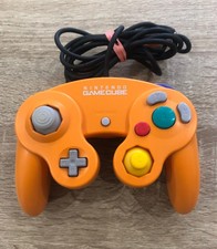  Manette officielle GAMECUBE Orange Nintendo fonctionne NGC Japan TB