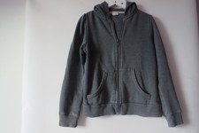 2135 :sweat avec capuche gris foncé 7-8 ans H&M ebondy