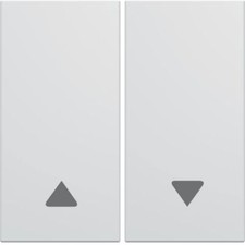 Hager WXD300B Gallery - Doigt Enjoliveur Volet roulant Touche BLANC