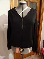 Blouse noire CACHE CACHE taille 2