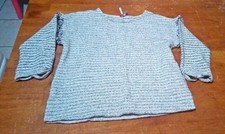 pull scintillant gris orchestra taille 14 ans ..