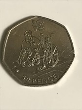 Olympic 50p fauteuil roulant Bols RARE COIN 2011 distribué mais bon état