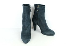 OTTO KERN Bottines Daim Bleu T 36 / UK 3.5 TRES BON ETAT