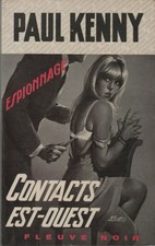 LOT 4 FLEUVE NOIR ESPIONNAGE DE PAUL KENNY AVEC COPLAN  612 - 629 - 788 - 987