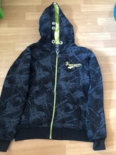 PULL NOIR FREEGUN A CAPUCHE TAILLE M
