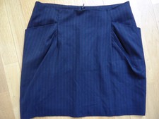 SINEQUANONE Jupe courte bleu marine T36