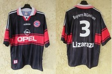 Maillot BAYERN MÜNCHEN MUNICH LIZARAZU n°3 vintage ADIDAS shirt trikot jersey L