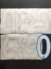 NUMBER / NUMERO OLYMPIQUE MARSEILLE FLOCAGE TRANSFERT MONBLASON OM