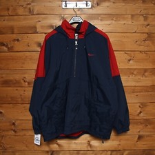 Anorak Nike D'Occassion (Cod.EBAY1163) Taille XL Homme Rouge et Bleu