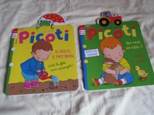 lot de 2 LIVRES ENFANT  histoire à LIRE/à RACONTER  " PICOTI " ETAT neuf