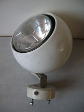 Ancien globe applique luminaire en métal de 17,5 cm 