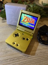 Gameboy Advance SP Zelda - new IPS V2 +new cover+new battery