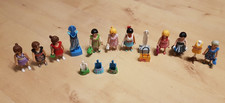 lot playmobil 9 personnages  mode magasin boutique vêtements