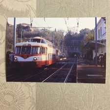 Tirage Photo d’après Diapo- X4200 en gare de  Villeneuve les Avignon (30) - 1984
