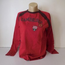 N9373 T-shirt manches longues rouge Cambridge 76 sport collection Celio taille L