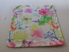 Housse de coussin DUTCH DECOR blanc et vert avec zip neuf sans étiquette 