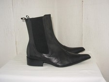 ROSA LIPTY Bottines P.38 (chausse petit) cuir noir