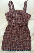 BERSHKA-Tablier Dungaree Dress multicolore taille M