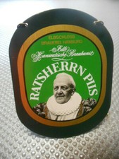 Elbschloss brasserie Hambourg ancien Tuyau Bouclier m1054 tôle bouclier