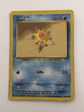 carte pokemon Stari 65/102 set de base