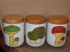 POT DECOR CHAMPIGNON CERAMICA FRANCO POZZI GALLARATE SPA ITALIA - VINTAGE 60/70 