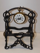 *ANCIEN PORTE MONTRE 2 MORS ANCIENS Assemblés Travail ARSENAL COLLECTION VITRINE