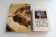 Lot : MICHEL ANGE - Peintures + Roman - TBE