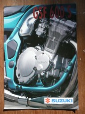 Brochure Catalogue Moto SUZUKI Bandit GSF 600 S 