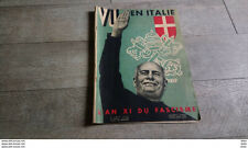 revue vu 1933  l'an XI du fascisme en italie mussolini actualités politique
