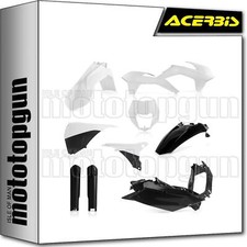 ACERBIS 0017204 KIT CACHE CARENAGE NOIR BLANC KTM EXC-F 350 2014 14 2015 15