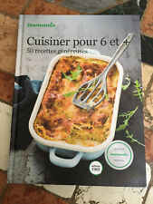 Livre THERMOMIX  CUISINER POUR 6 ET +    50 RECETTES VARIEES