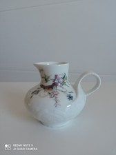 Ancien Pot À Crème Porcelaine Haviland Limoges Fin XIXÈME Décor Oiseau Fleurs