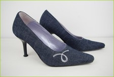 Escarpins LES PETITES BOMBES Jean Noir T 38 TTBE