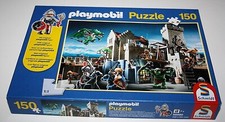 PLAYMOBIL 56090 PUZZLE SCHMIDT CHEVALIERS 150 PIECES GARANTI COMPLET