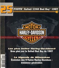 HARLEY DAVIDSON FXSTB 1340 Softail Bad Boy 1997 Evolution V-Twin 3ème Génération