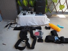 Caméra d'action GoPro Hero 3 silver et accessoires sport