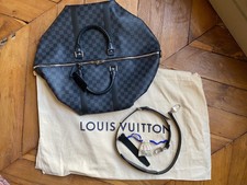 Louis Vuitton - Keepall 55 - Sac Bandoulière - Toile Damier Graphite