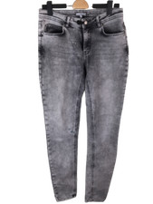 Didi Blue Sister Jeans Noir Délavé Femme Stretch Skinny Top Occasion Taille 38