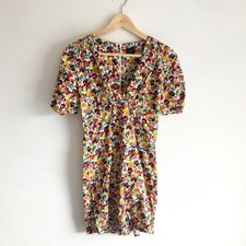 Kate Moss emblématique TOPSHOP Violet Floral Boho Playsuit, jumpsuit Blogger Shorts 10