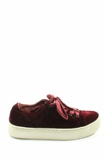 ZARA BASIC Basket à lacet Dames T 37 rouge style simple