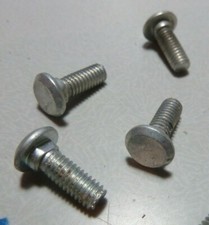 4 ancien vis M5 tête ronde à meplat velo Peugeot motobecane pliable randonneur 