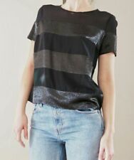  SANDRO TOP / HAUT MAT ET BRILLANT T.1 / 36 VAL 125 E