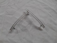 2 poignées métal blanc, meubles, salle de bains cuisine placard